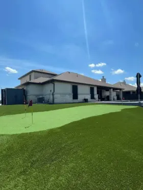 Texas Backyard Putting Green Turf