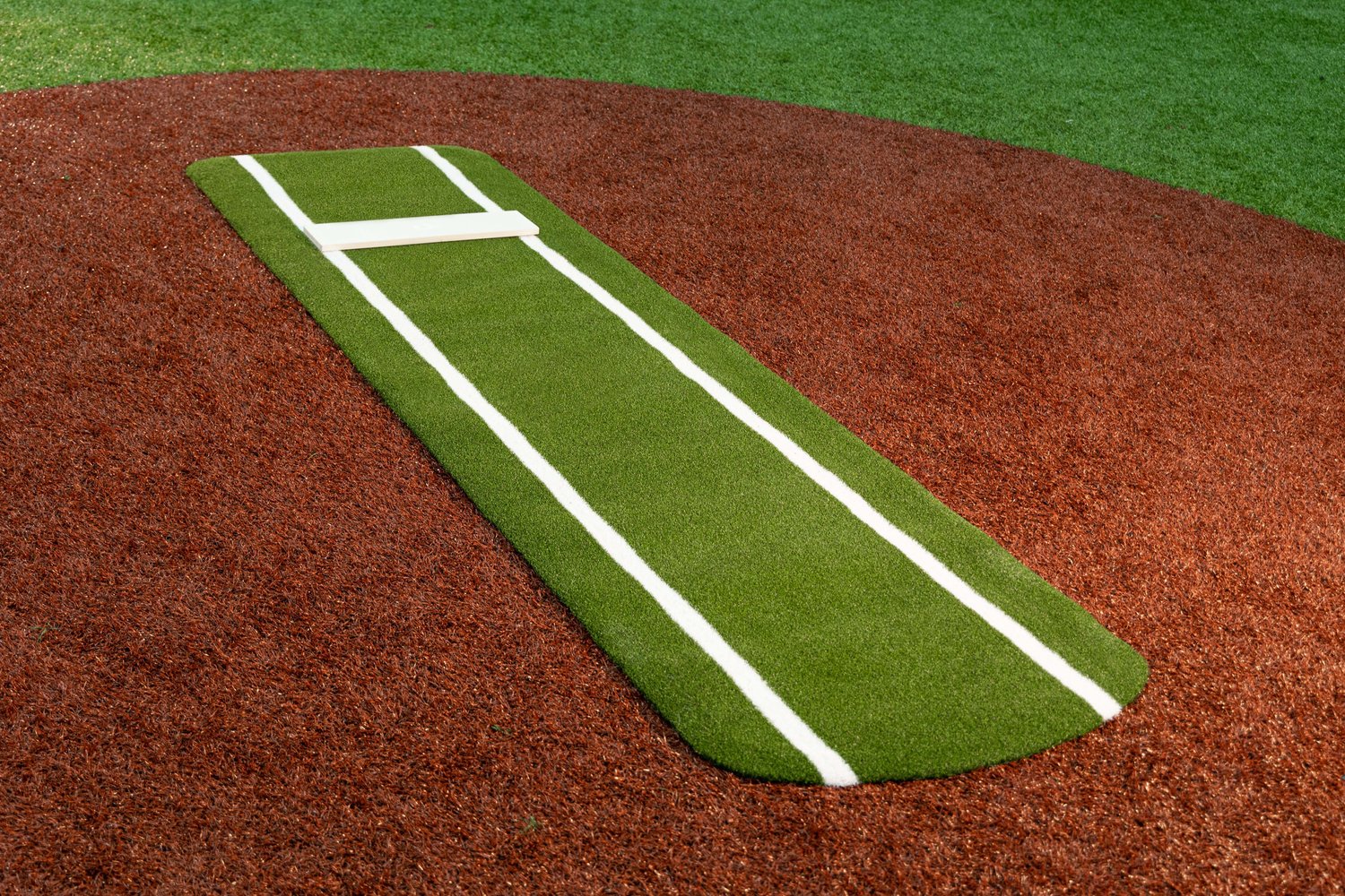 Spiked Softball Pitching Mat ATXTurf Artificial Turf
